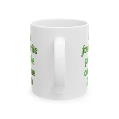 Cute father’s day funny dad mug - ceramic coffee tumbler drinkware reusable washable reuse cup mugs drew novelty fathers day dad him fun g