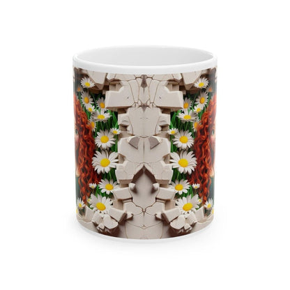 Merida style 3d mug - christmas secret santa gift brave - perfect for hot drinks - drinkware reusable washable reuse cup tumbler ceramic cof