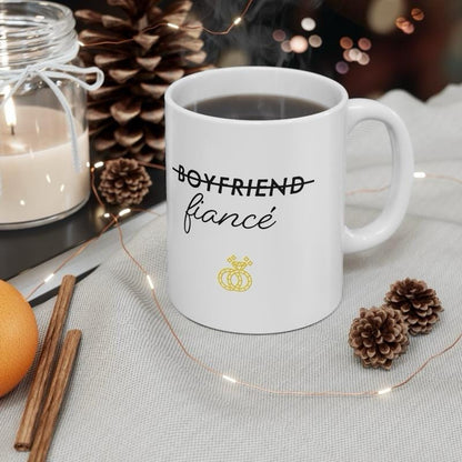 Boyfriend fiancé cup mug for married to be - drinkware tumblers reuse washable bottles ceramic coffee reusable mugs gifts engaged gift no l