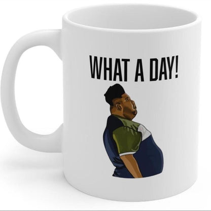 What a day mug harvey price mug - original funny gift for coffee lovers - drinkware, tumblers funny mugs funny gifts 11oz washable