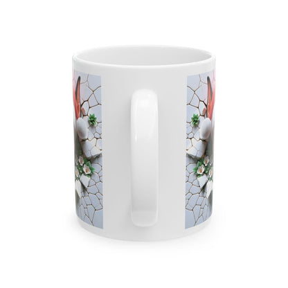 Cute doberman dobie mug - xmas style gift for coffee lovers - drinkware, cup tumblers washable reusable reuse ceramic stylish gifts girly gi
