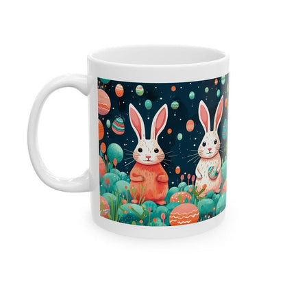 Easter bunny mug - cute gift - perfect for hot drinks - drinkware, tumblers cup bottles reusable washable portable reuse ceramic coffee east