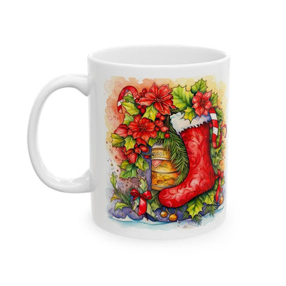 Santa secret gift stocking filler mug - perfect christmas stocking drinkware reuse reusable tumbler washable cup ceramic coffee xmas mugs te